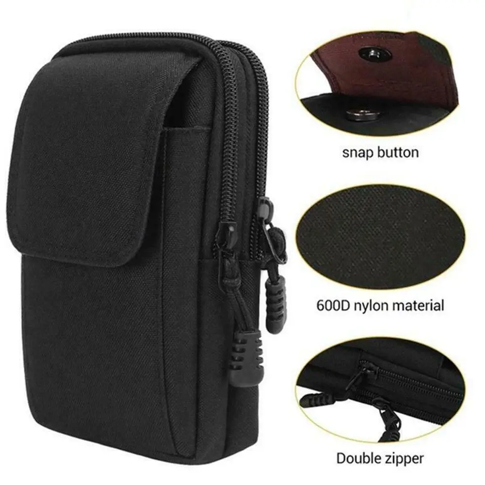 Running Belt - Taktische MOLLE-Hüfttasche für Herren, Militärische Gürteltasche