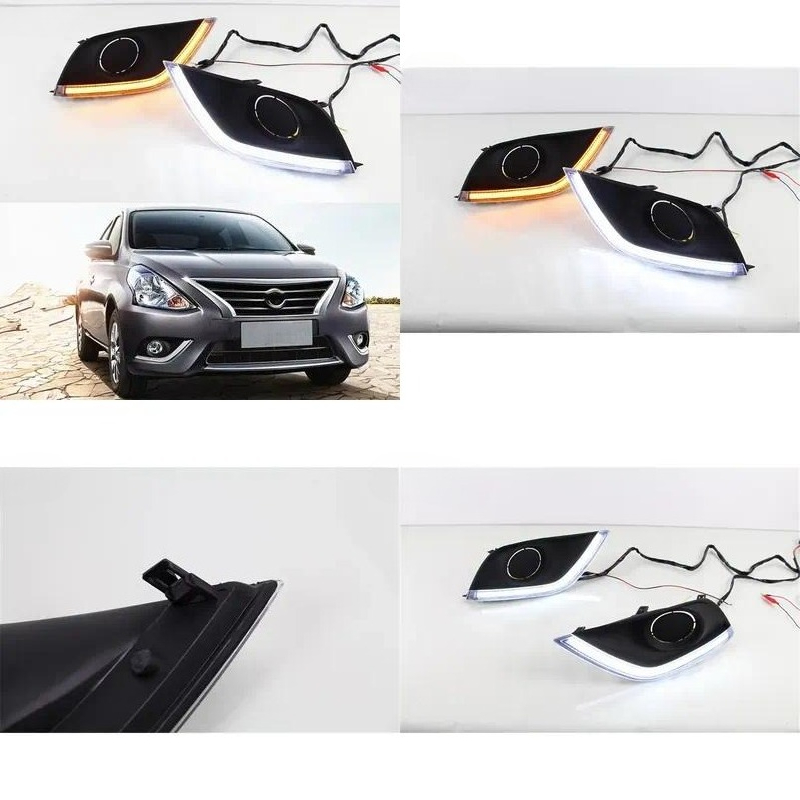 Running Headlamp - 2 Stück DRL Tagfahrlicht Nebelscheinwerfer für