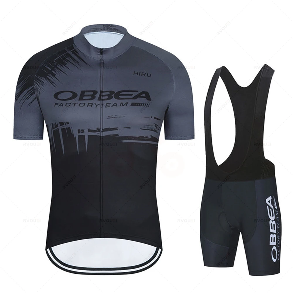 Race Bib - 2027 Hiru Radtrikot-Set, atmungsaktive Sommer-Fahrradbekleidung, MTB-Kleidung,