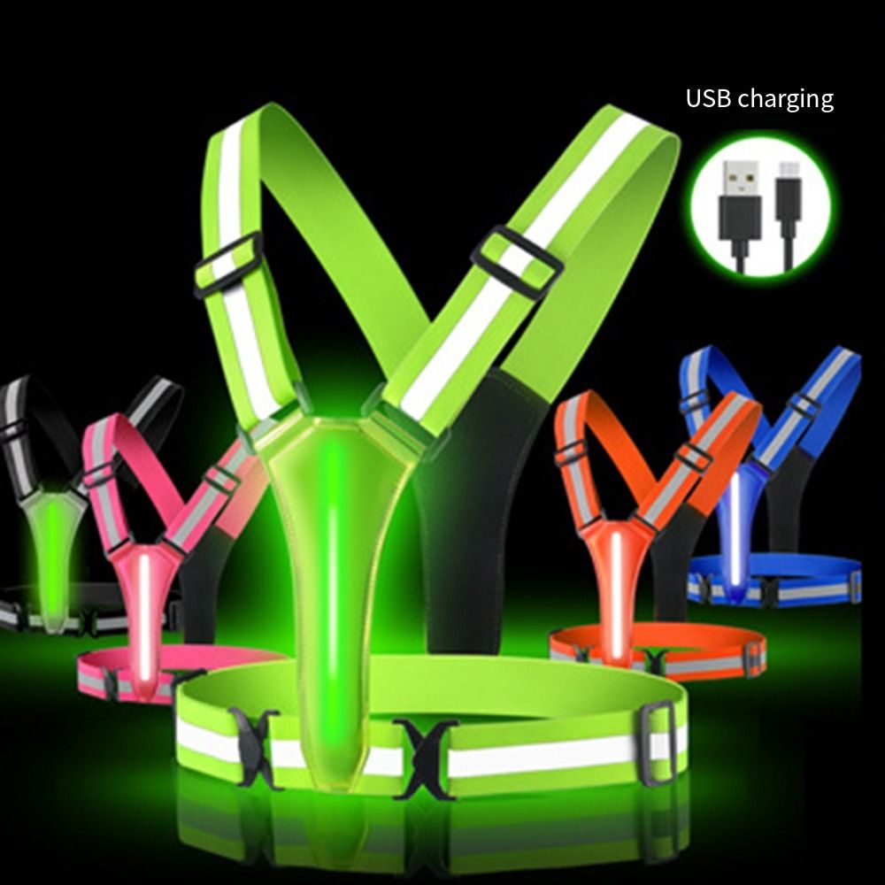 USB-Aufladbare LED-Reflektorwe – Running Visibility Gear Bewertung und Preis